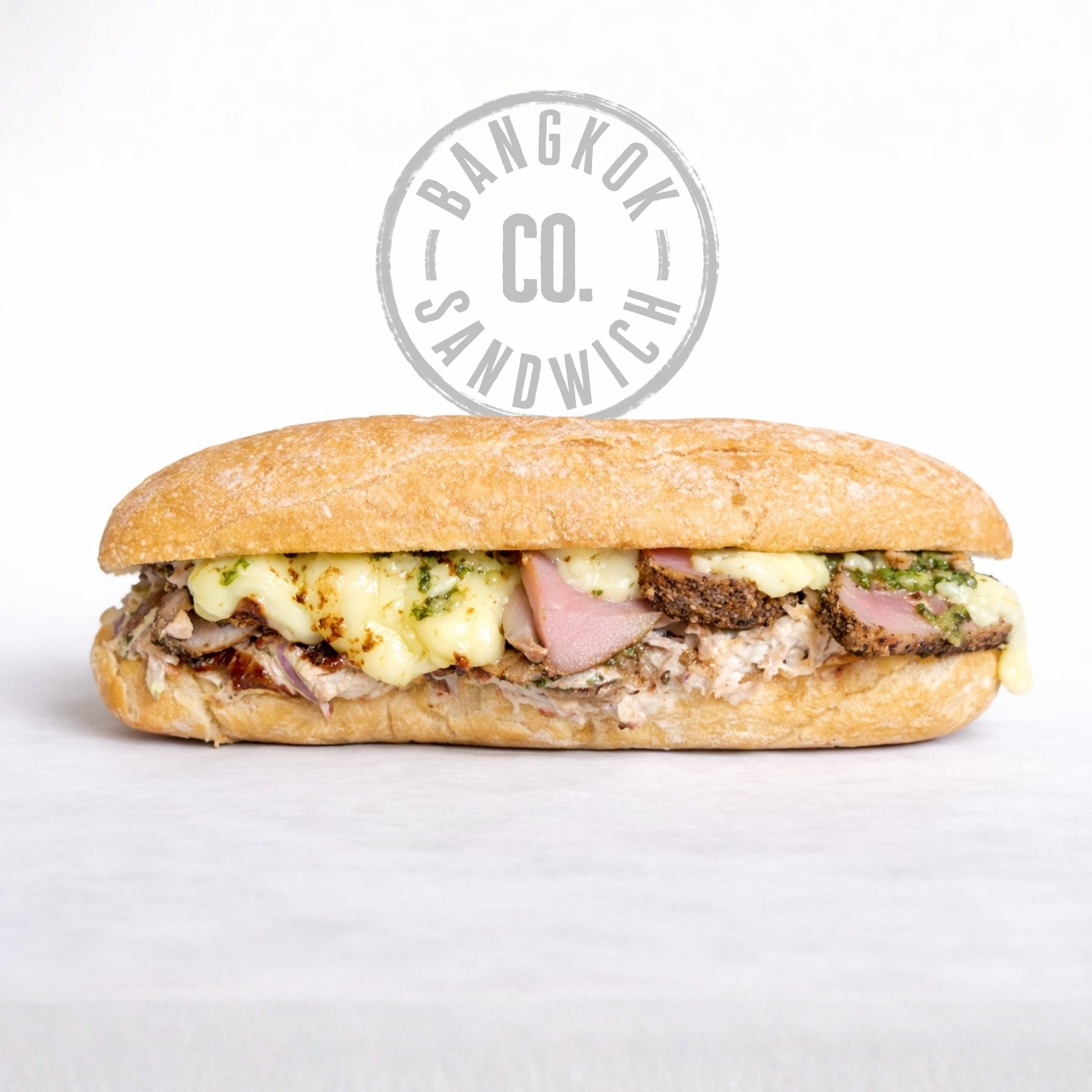 Fire-Seared Tuna Melt Sandwich