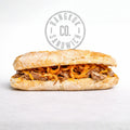 BBQ Beef and Cheddar Sandwich