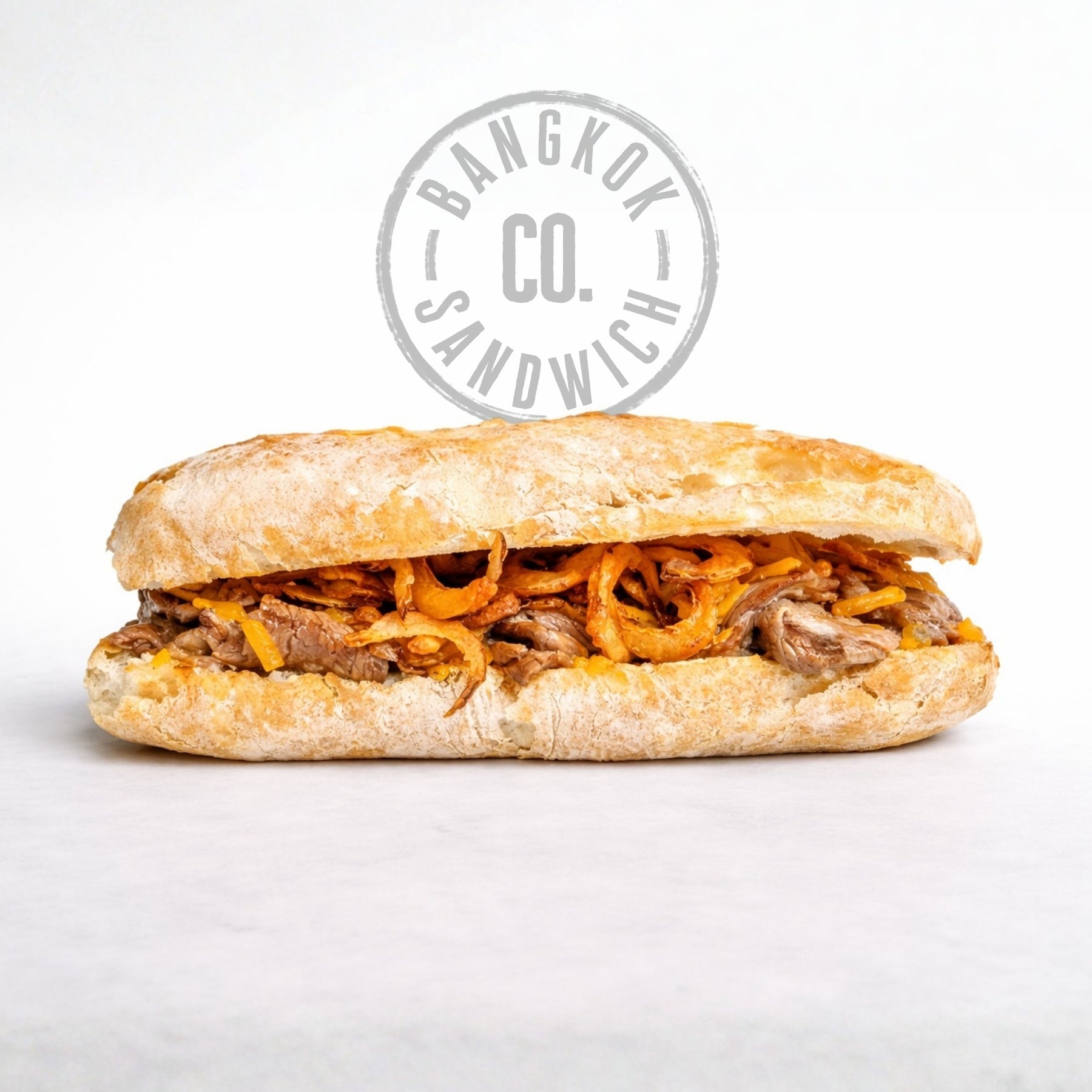 BBQ Beef and Cheddar Sandwich