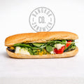 Grilled Eggplant Burrata Panini Sandwich